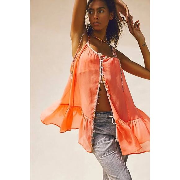 NWOT | Free People Sweet Nothings Slip Dress | Small | MSRP $88 - Picture 1 of 9
